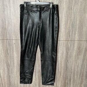 7 for All of Mankind faux leather pants